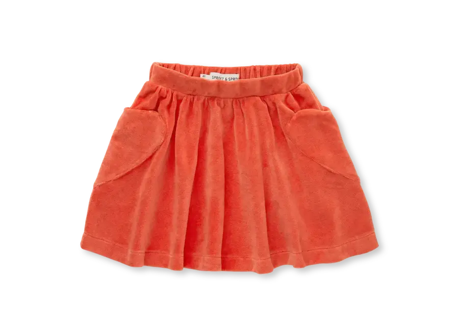Skirt heart pocket - Grenadine