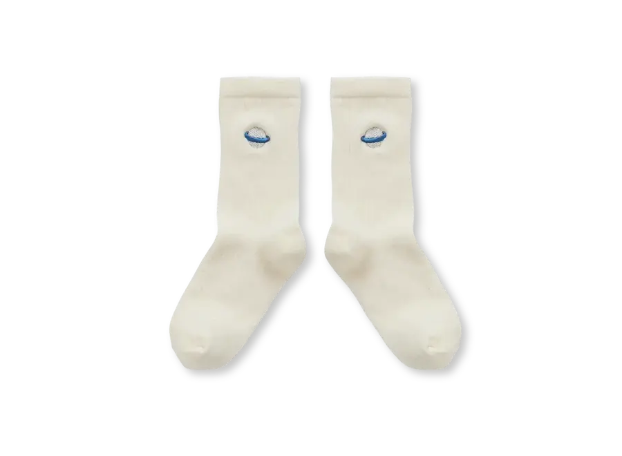 Sport socks saturn - Ivory