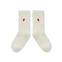 Sport socks hearts - Ivory