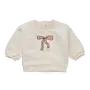 Baby sweatshirt bow - Ivory
