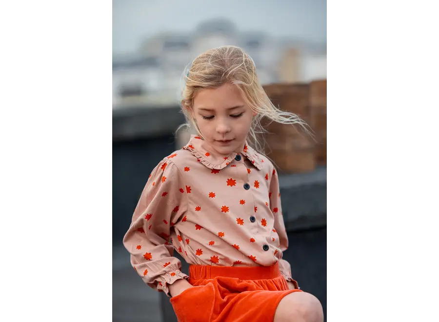 Skirt heart pocket - Grenadine