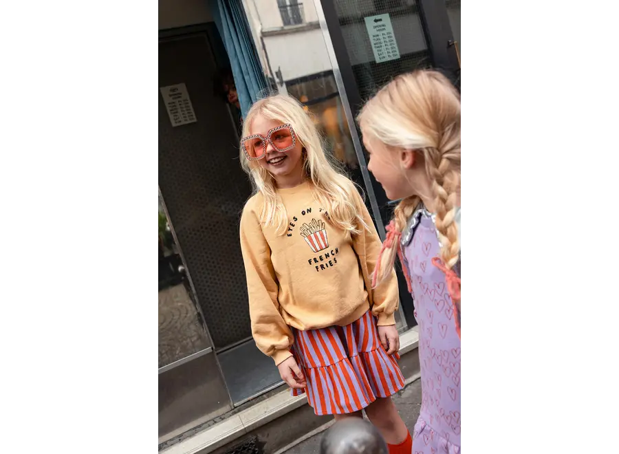 Sweatshirt French fries - Sand