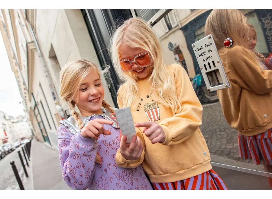 Sweatshirt French fries - Sand