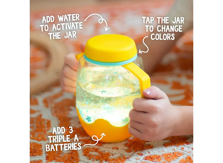 Sensory play cup - Bubble gum