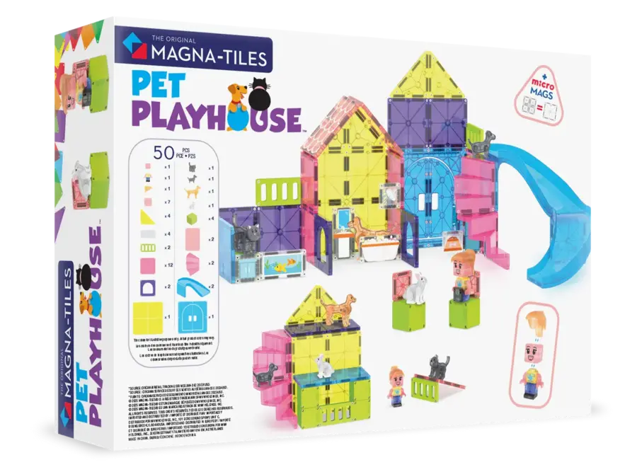 Pet playhouse - 50 piece set