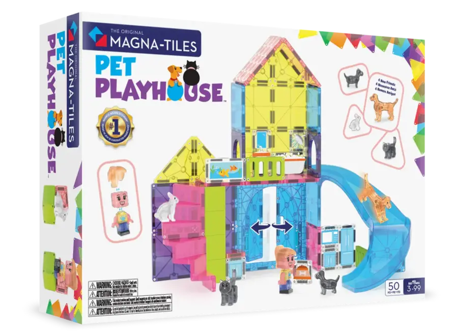 Pet playhouse - 50 piece set