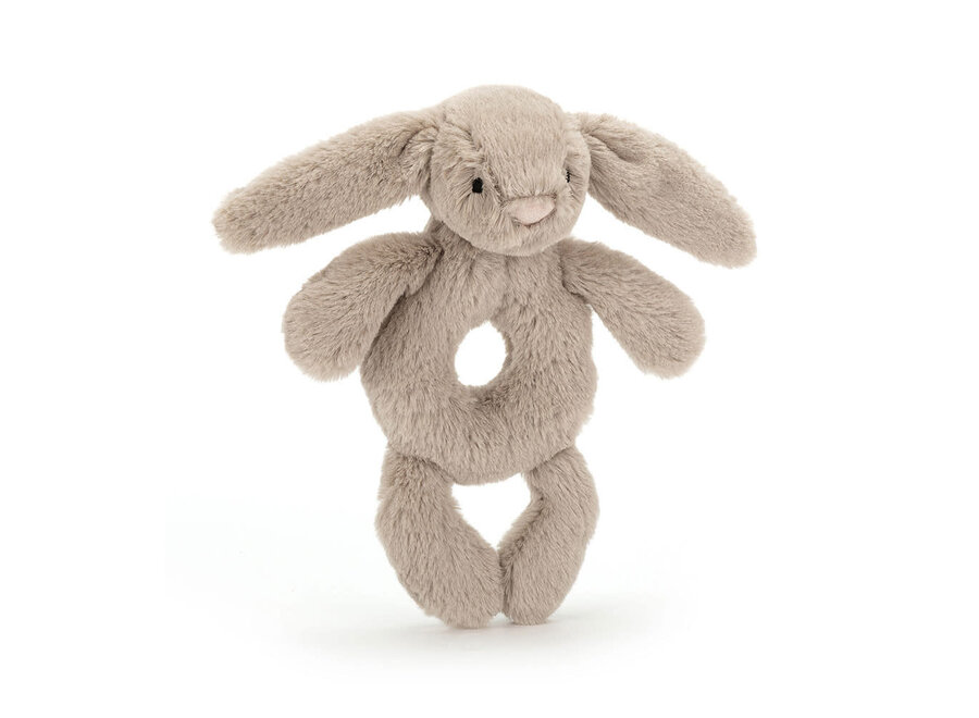 Bashful beige bunny - Ring rattle
