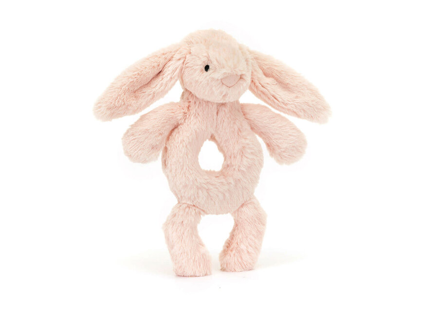 Bashful blush bunny - Ring rattle