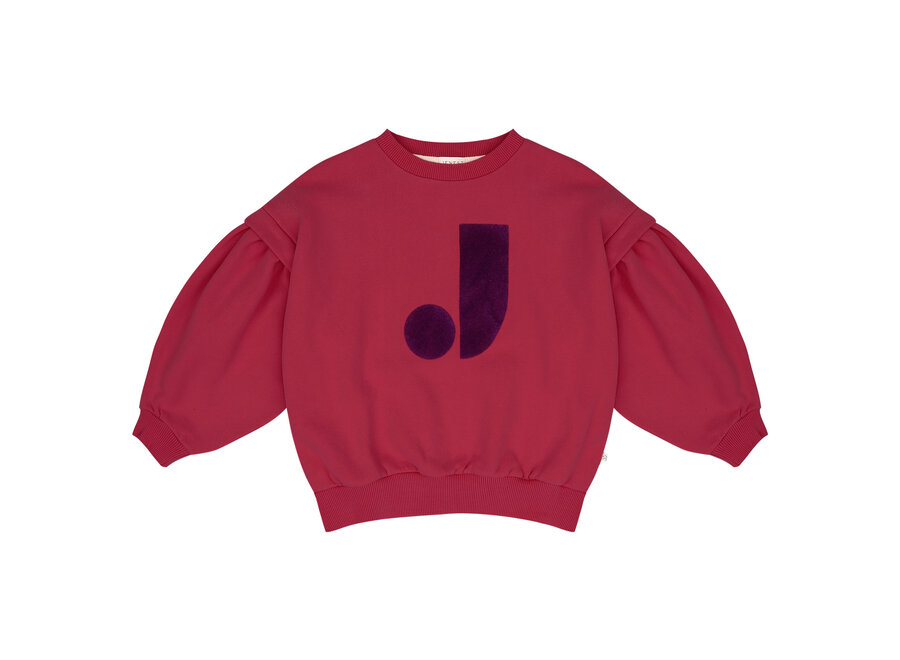 Balloon sweater - Cherry bordeaux