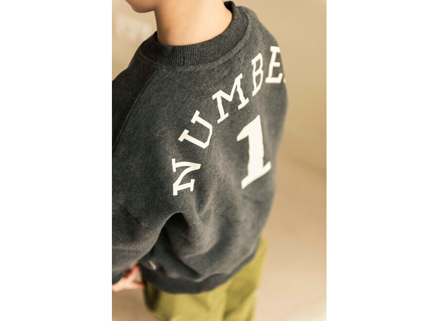 Bird NR1 sweater - Dark grey melange