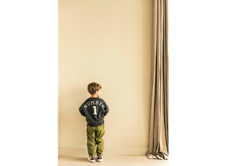 Bird NR1 sweater - Dark grey melange