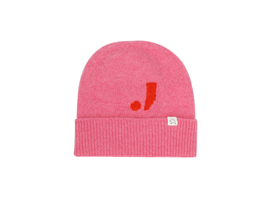 J beanie - Fuchsia pink