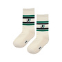 JS sport socks - Off white/ green/ blue