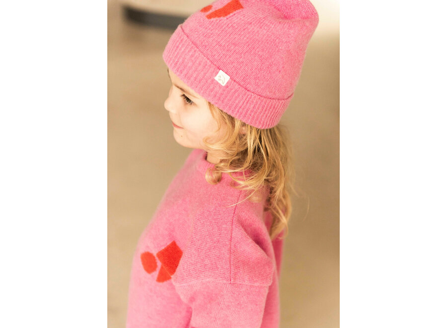 J Pullover - Fuchsia pink