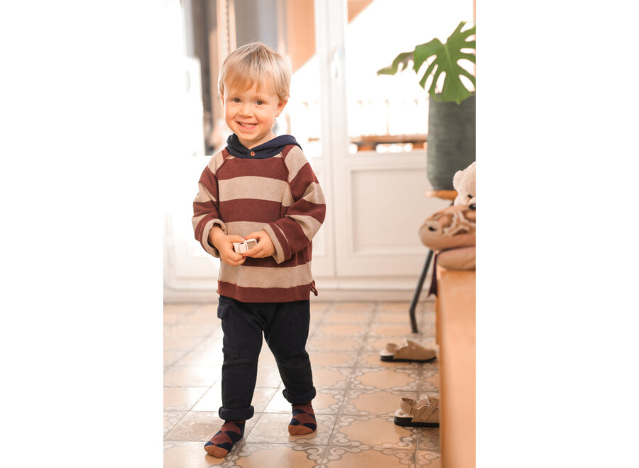 Jakob hooded sweater - Melanzana