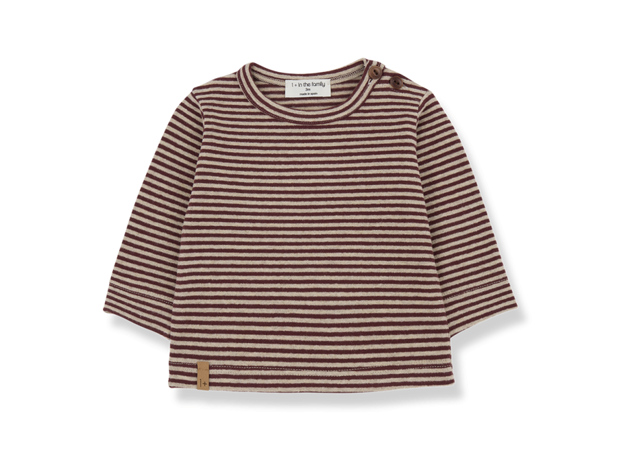 Olaf LS T-shirt - Melanzana