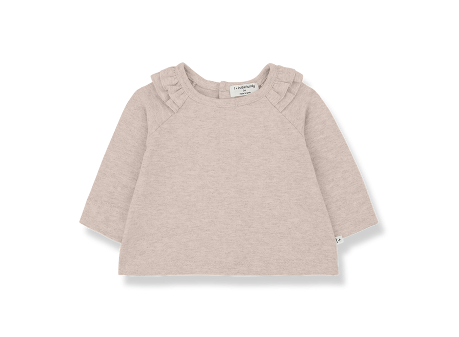 Brigitte girly T-shirt - Nude