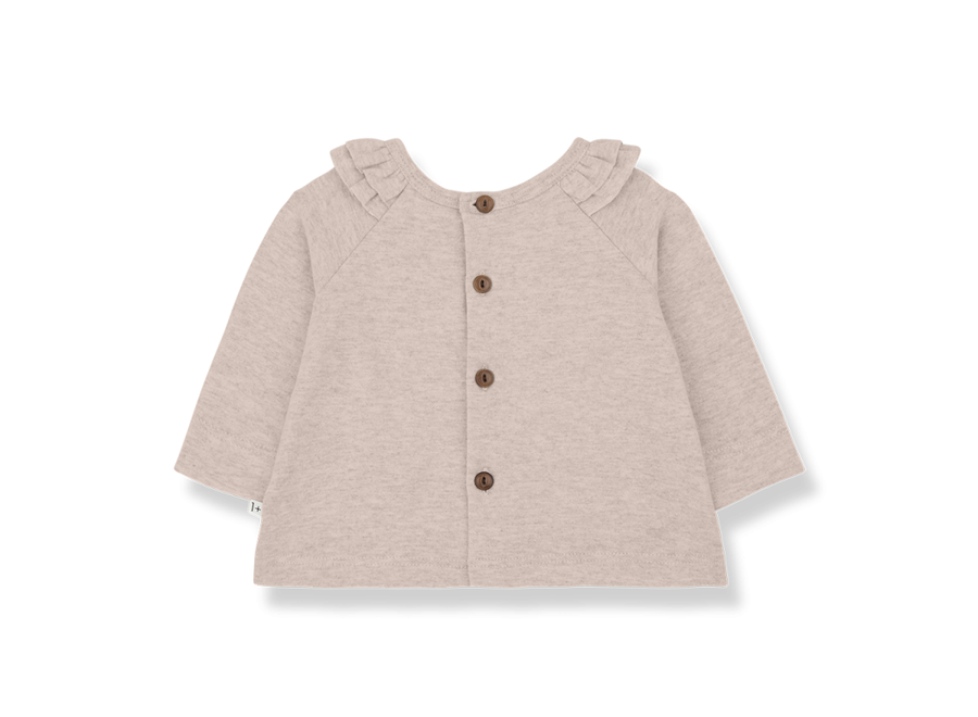 Brigitte girly T-shirt - Nude