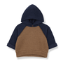 Hakon hooded sweater - Castagna