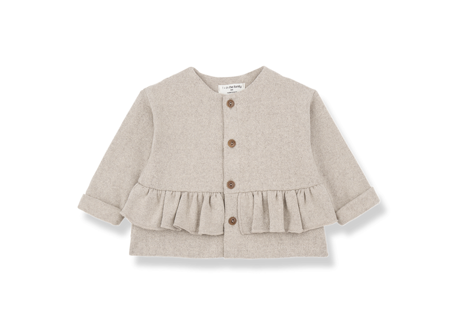 Vanessa girly jacket - Tortora