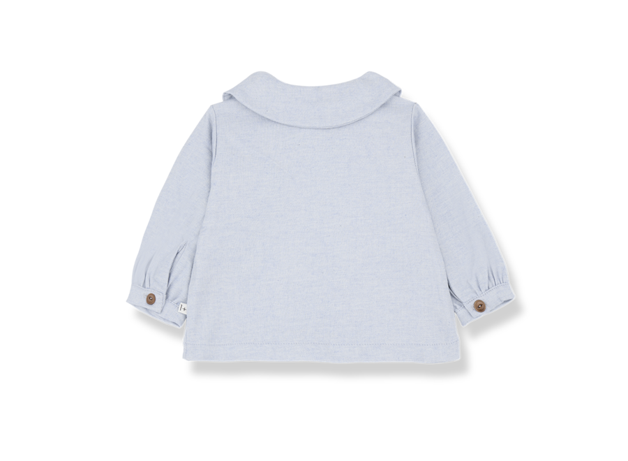 Nadia collar blouse - Blue