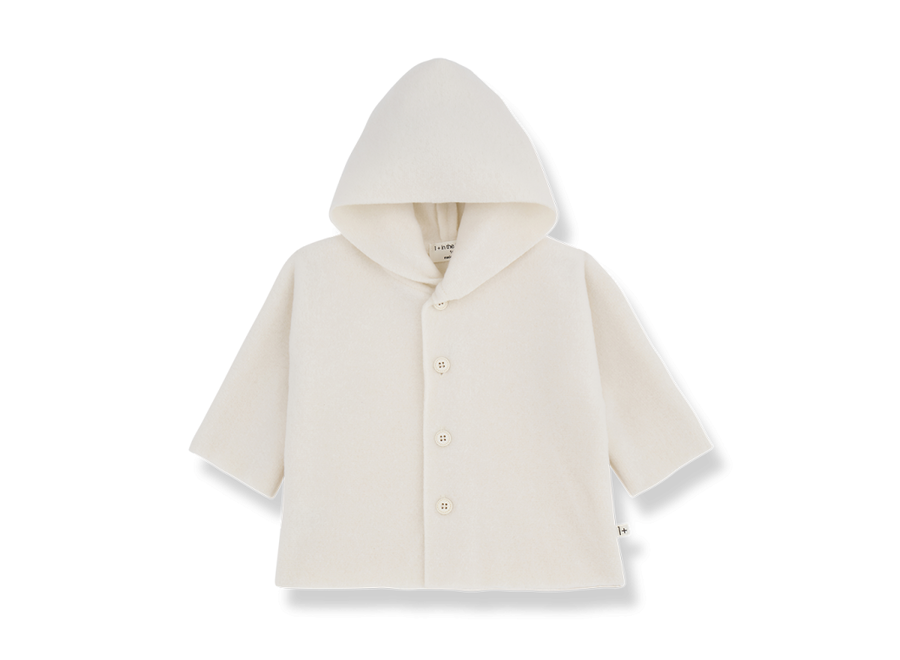 Ayala hooded jacket - Ecru