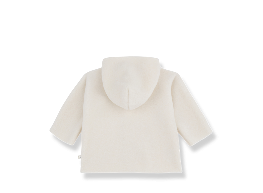 Ayala hooded jacket - Ecru