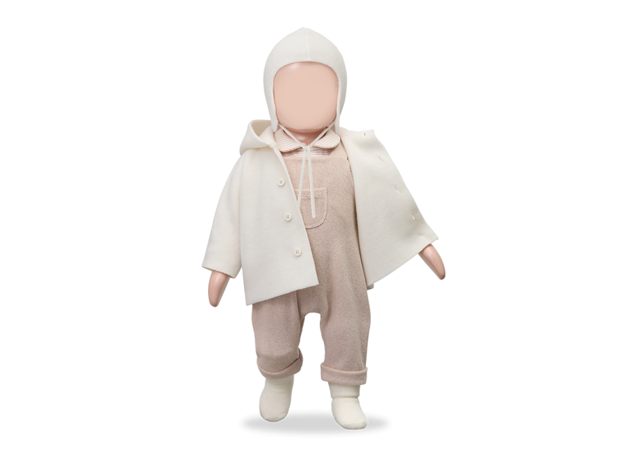 Ayala hooded jacket - Ecru