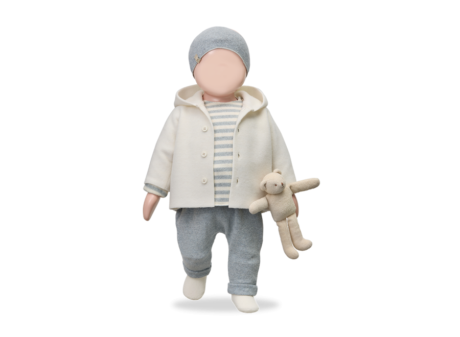 Ayala hooded jacket - Ecru