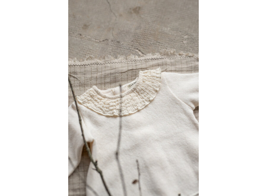 Erola blouse sweat - Ecru