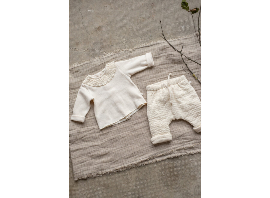 Erola blouse sweat - Ecru