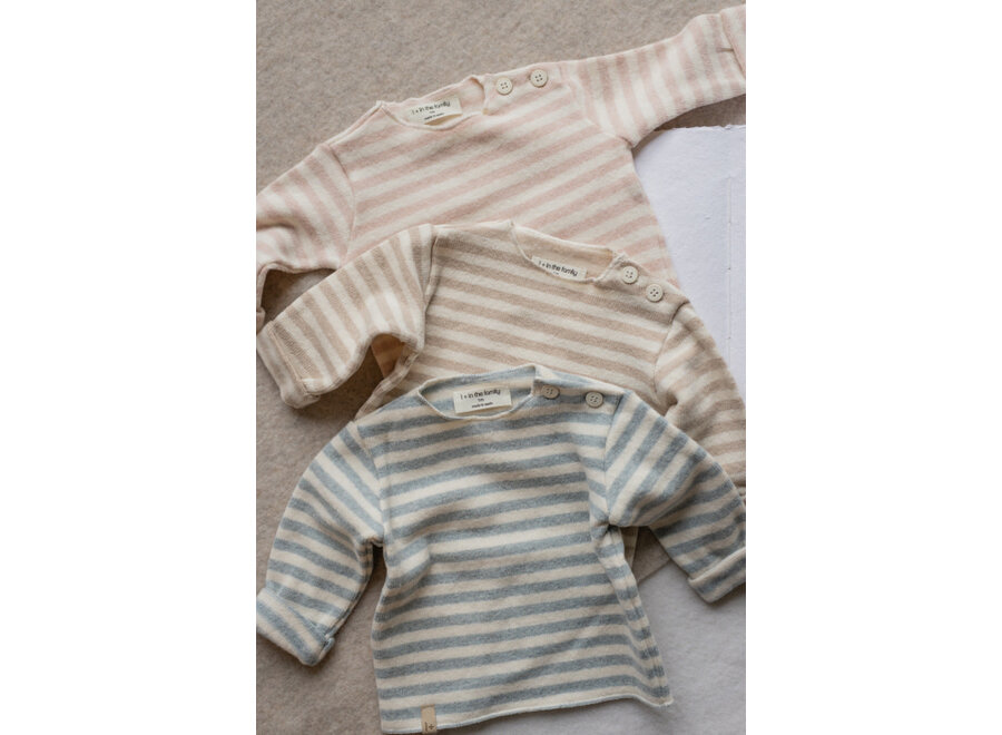 Aubin longsleeve T-shirt - Nuvola stripes