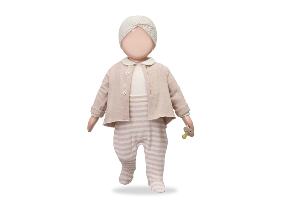Francois baby overall - Nude