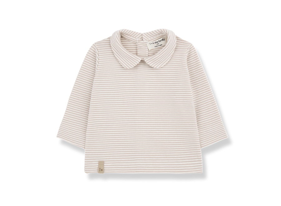 Angelica collar blouse - Beige