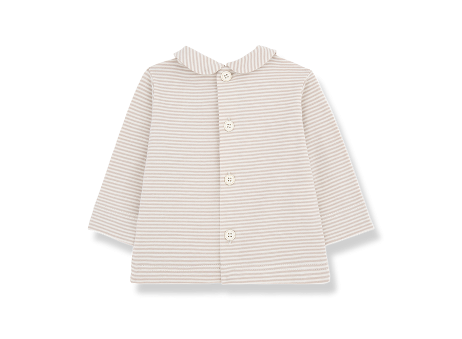 Angelica collar blouse - Beige