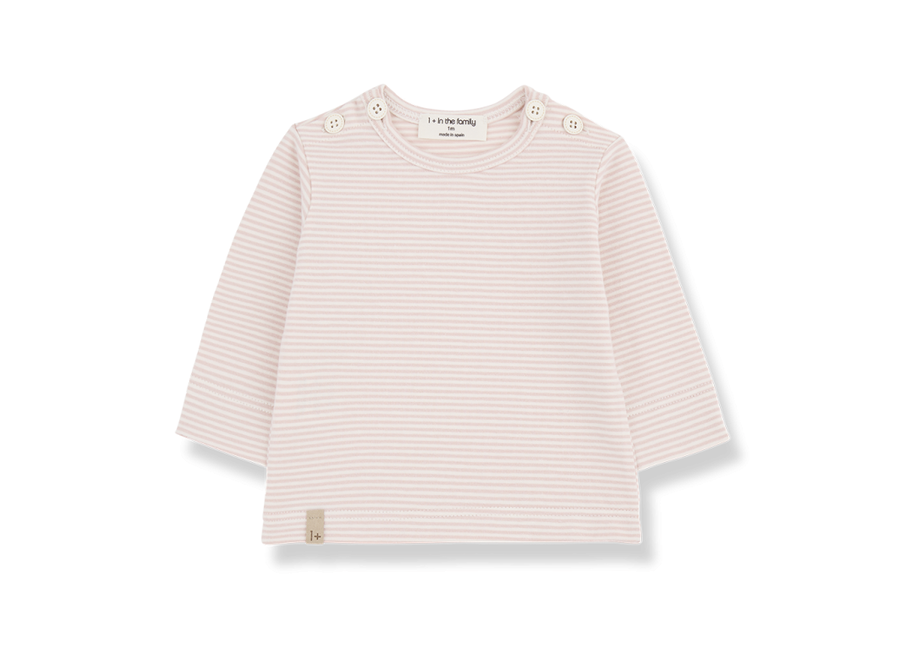 Ot Longsleeve T-shirt - Nude stripe