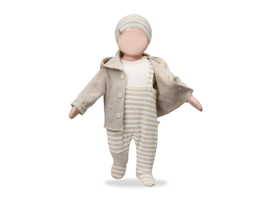 Fred hooded jacket - Beige