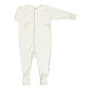 Jumpsuit 2 in 1 foot - Off white (100% wol)