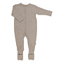 Jumpsuit 2 in 1 foot - Sesame melange (100% wol)