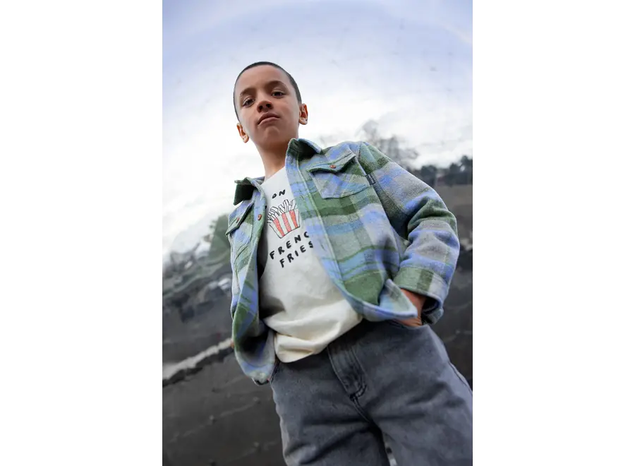 T-shirt French fries - Ivory