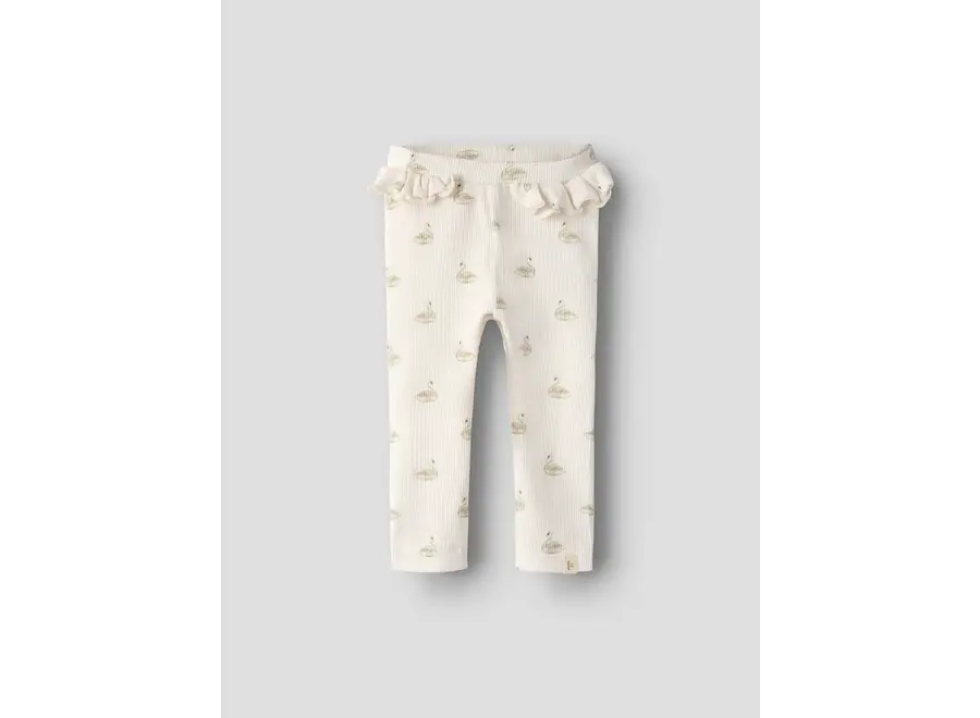 Gavo Efi slim legging - Pastel parchment/ Swan