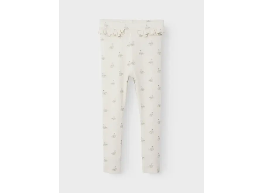 Gavo Efi slim legging - Pastel parchment/ Swan