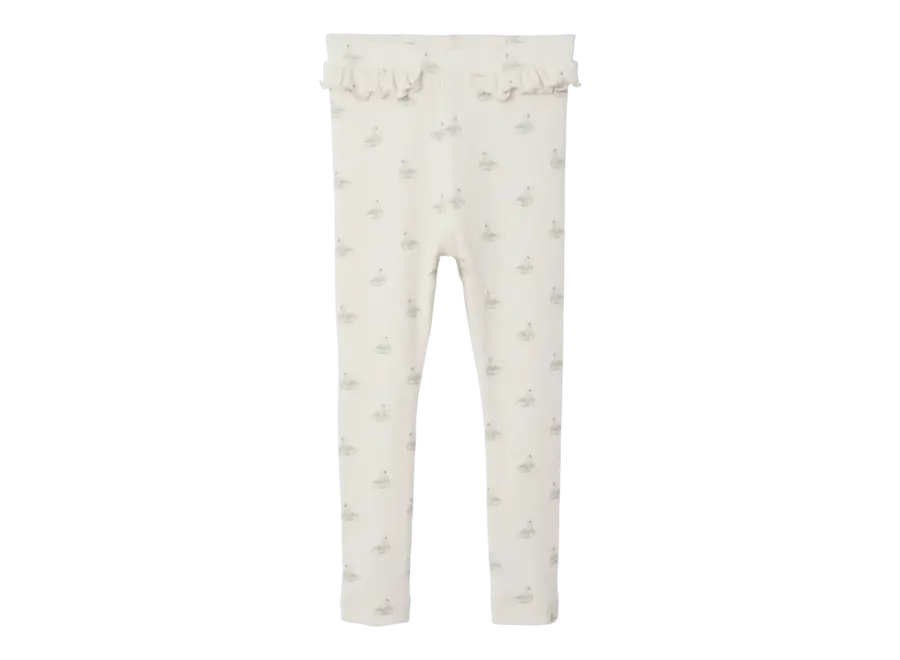 Gavo Efi slim legging - Pastel parchment/ Swan