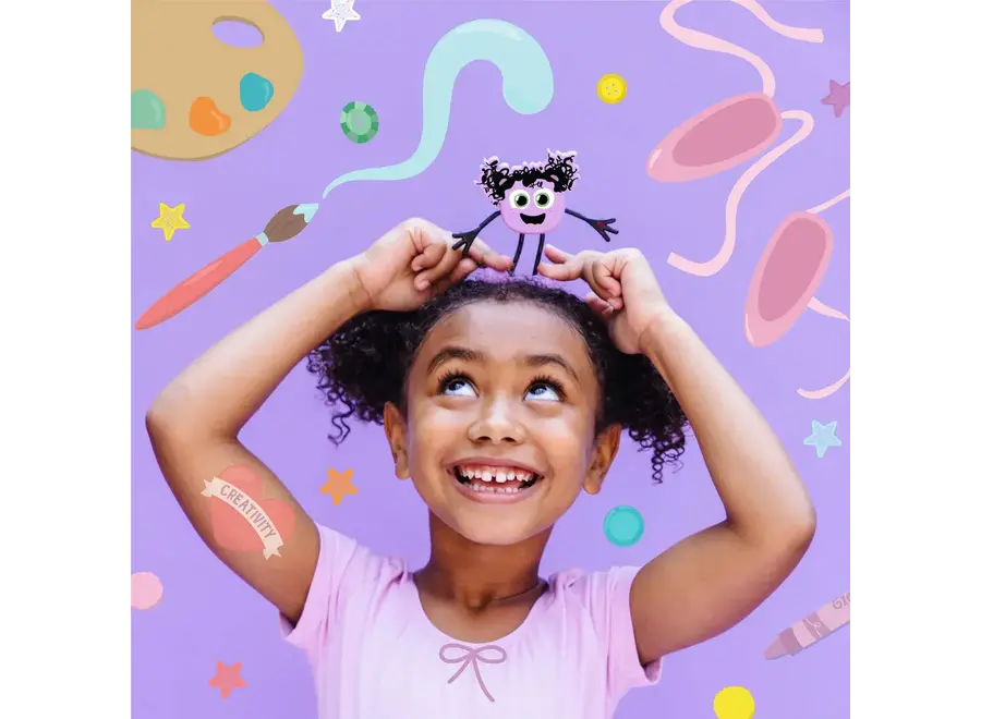 Light up character - Purple Lumi