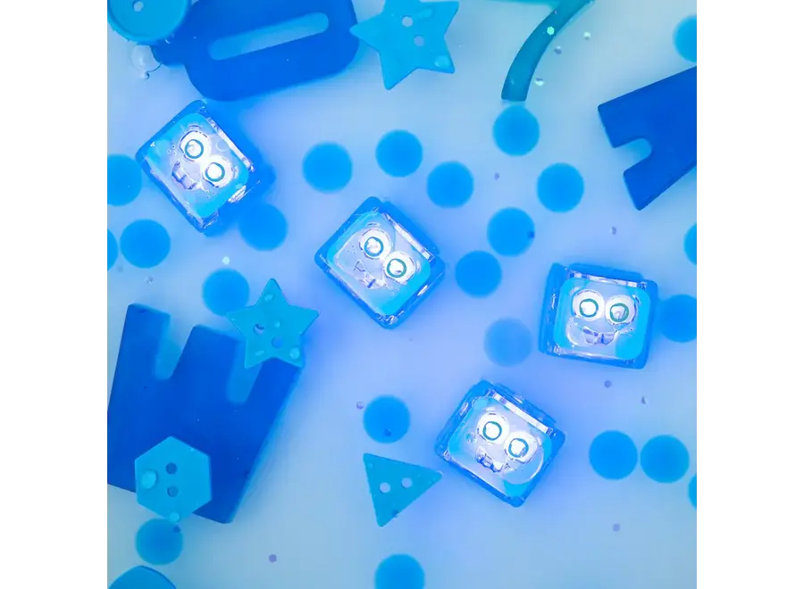 Light up cubes 4 pcs. - Blue Blair