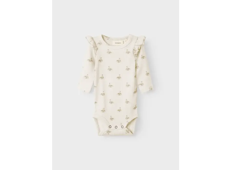 Gavo eko LS slim body - Pastel parchment/ Swan