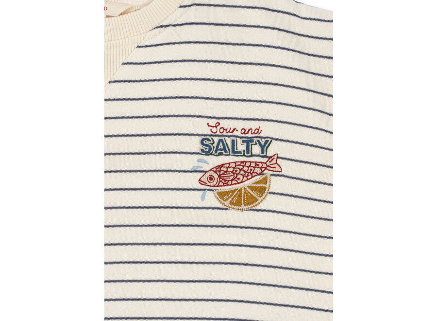 Amio sweatshirt OCS - Captains blue/ Antique white