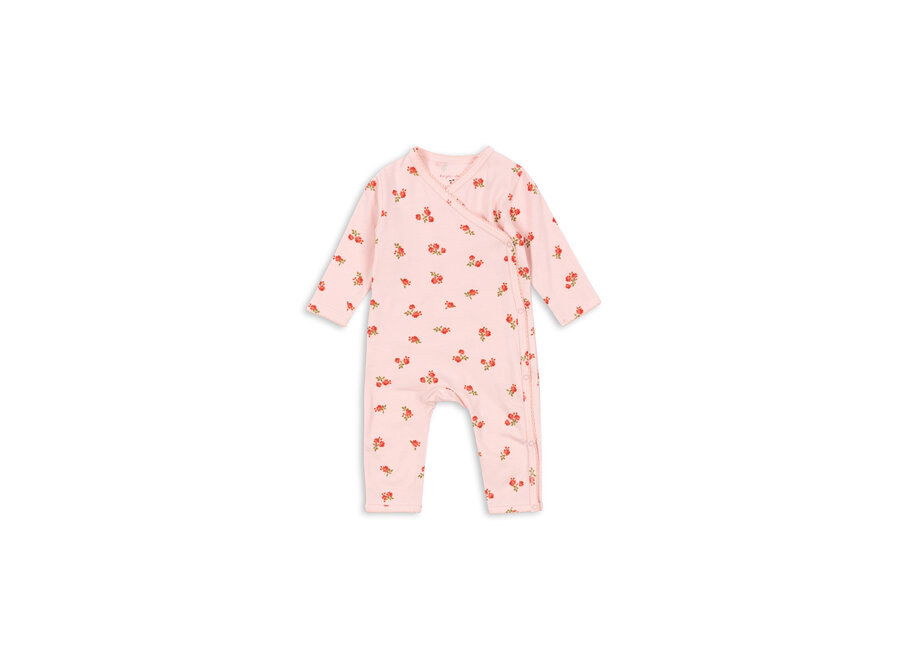 Basic newborn onesie - Rosa pink