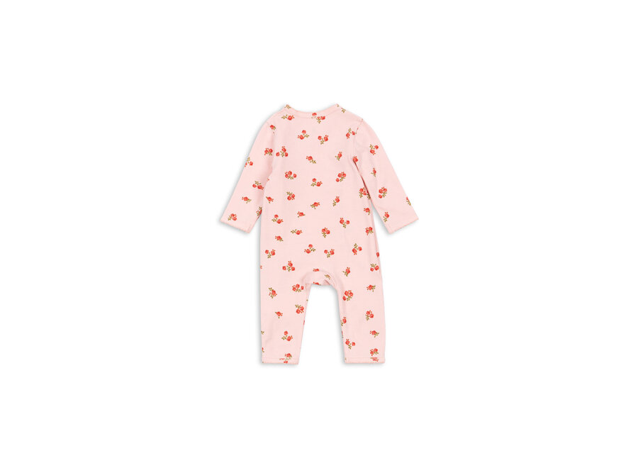Basic newborn onesie - Rosa pink
