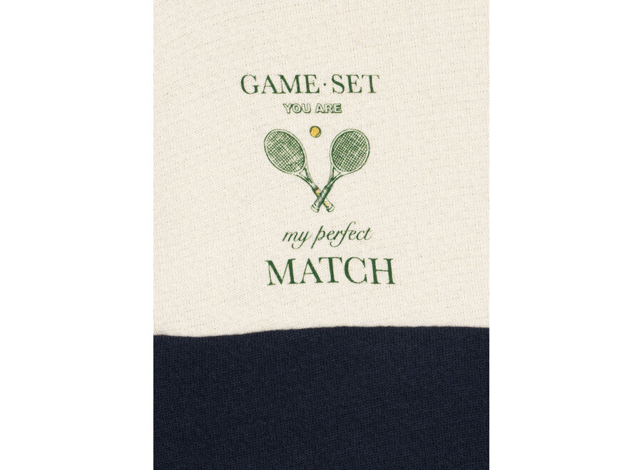 Loupy Lou half zip sweat - Total eclipse